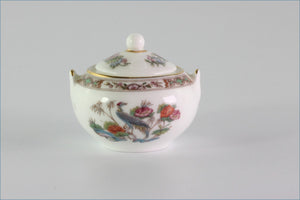 Wedgwood - Kutani Crane (Miniature) - Lidded Sugar Bowl