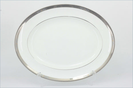 Wedgwood - Marcasite - 14 1/8" Oval Platter