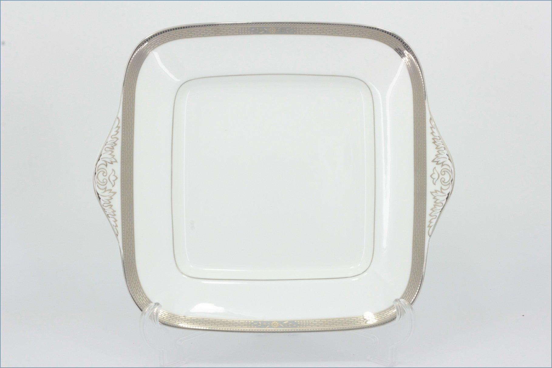 Wedgwood - Marcasite - Square Bread & Butter Serving Plate