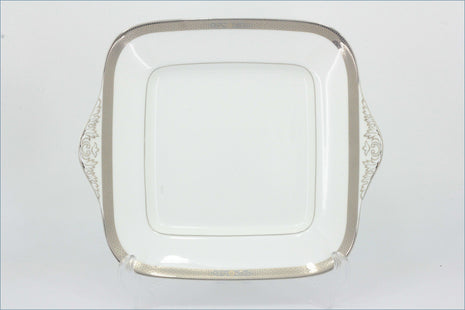 Wedgwood - Marcasite - Square Bread & Butter Serving Plate