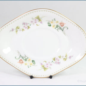 Wedgwood - Mirabelle (R4537) - Gravy Boat Stand ONLY