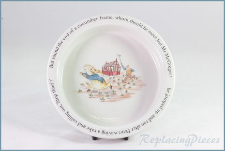 Wedgwood - Peter Rabbit - Porringer (Cucumber Frame)