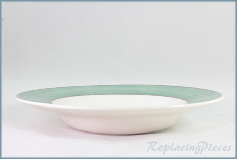 Wedgwood - Sarahs Garden - 8 7/8" Rimmed Bowl (Green)