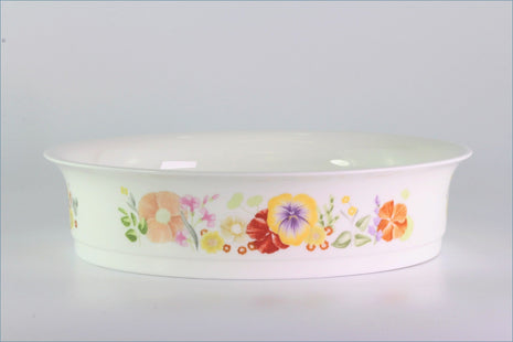 Wedgwood - Summer Bouquet - Open Vegetable Dish