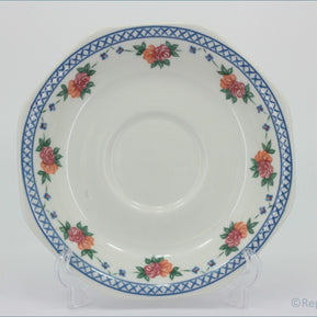 Wedgwood - Trellis Rose - Breakfast Saucer