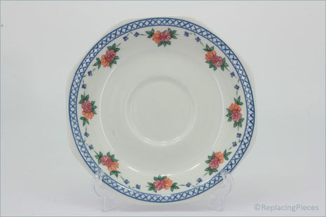 Wedgwood - Trellis Rose - Breakfast Saucer