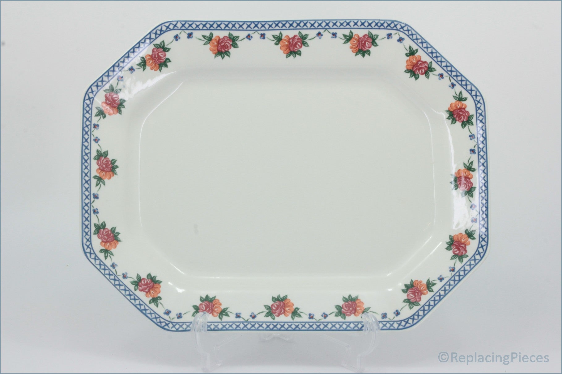 Wedgwood - Trellis Rose - 14 1/4