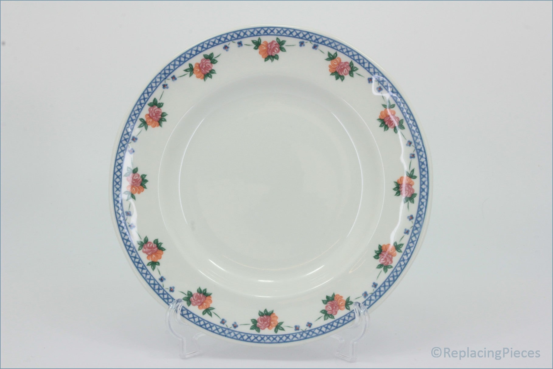 Wedgwood - Trellis Rose - 7 1/8