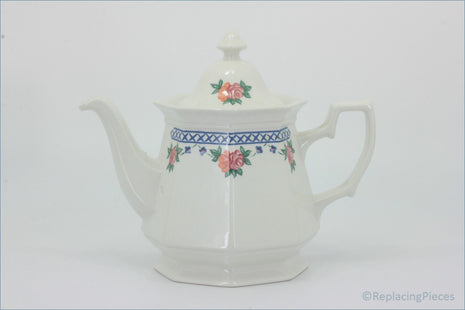 Wedgwood - Trellis Rose - Teapot
