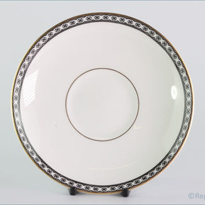 Wedgwood - Ulander (Black) - Tea Saucer