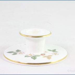 Wedgwood - Wild Strawberry - Candlestick (Low)