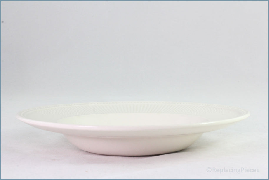 Wedgwood - Windsor - 9" Rimmed Soup Bowl (Ribbed Rim)