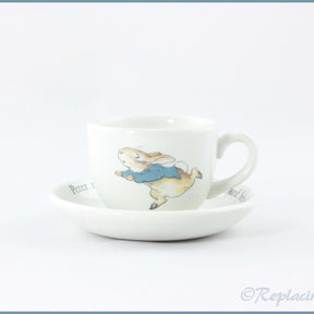Wedgwood - Peter Rabbit - Miniature Teacup And Saucer