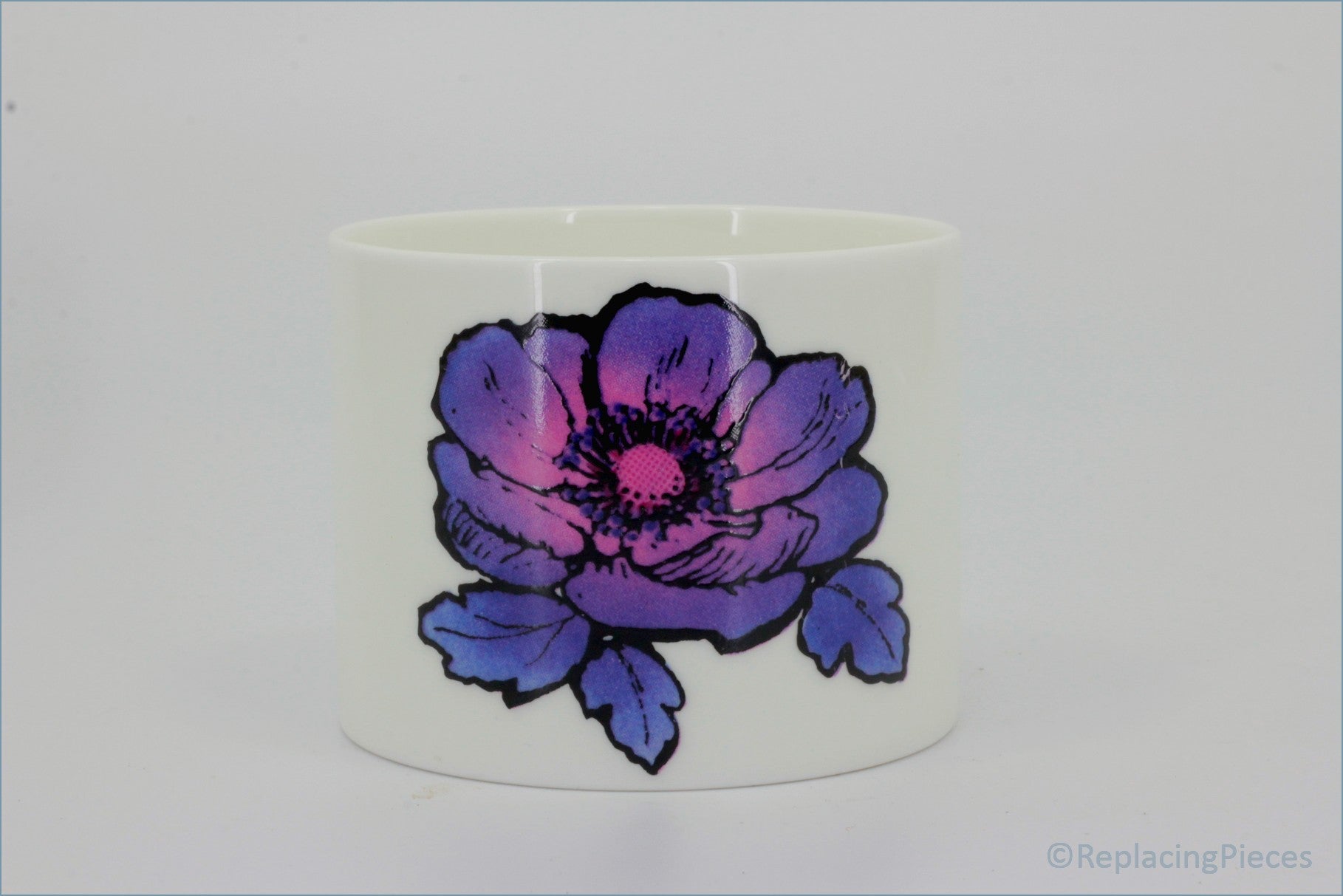Wedgwood - Blue Anemone - Sugar Bowl (Tea)