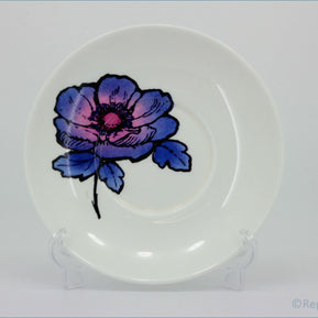 Wedgwood - Blue Anemone - Tea Saucer