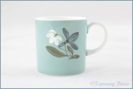 Wedgwood (Susie Cooper) - Flower Motif (Series B) - Coffee Can (Light Blue)