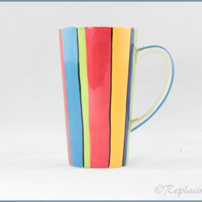 RPW108 - Whittards - Latte Mug (Stripes)