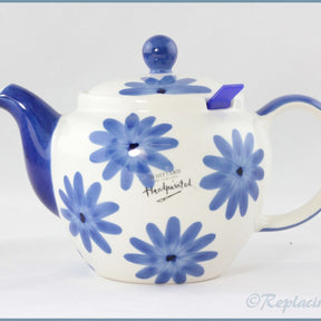 RPW112 - Whittards - Teapot (Tea Clipper - Blue Flowers)