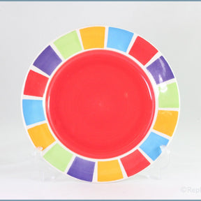 RPW122 - Whittards - Multi Coloured Squares - 9 5/8