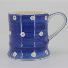 RPW286 - Whittards - Mug (Tea Clipper - Blue With White Spot) 