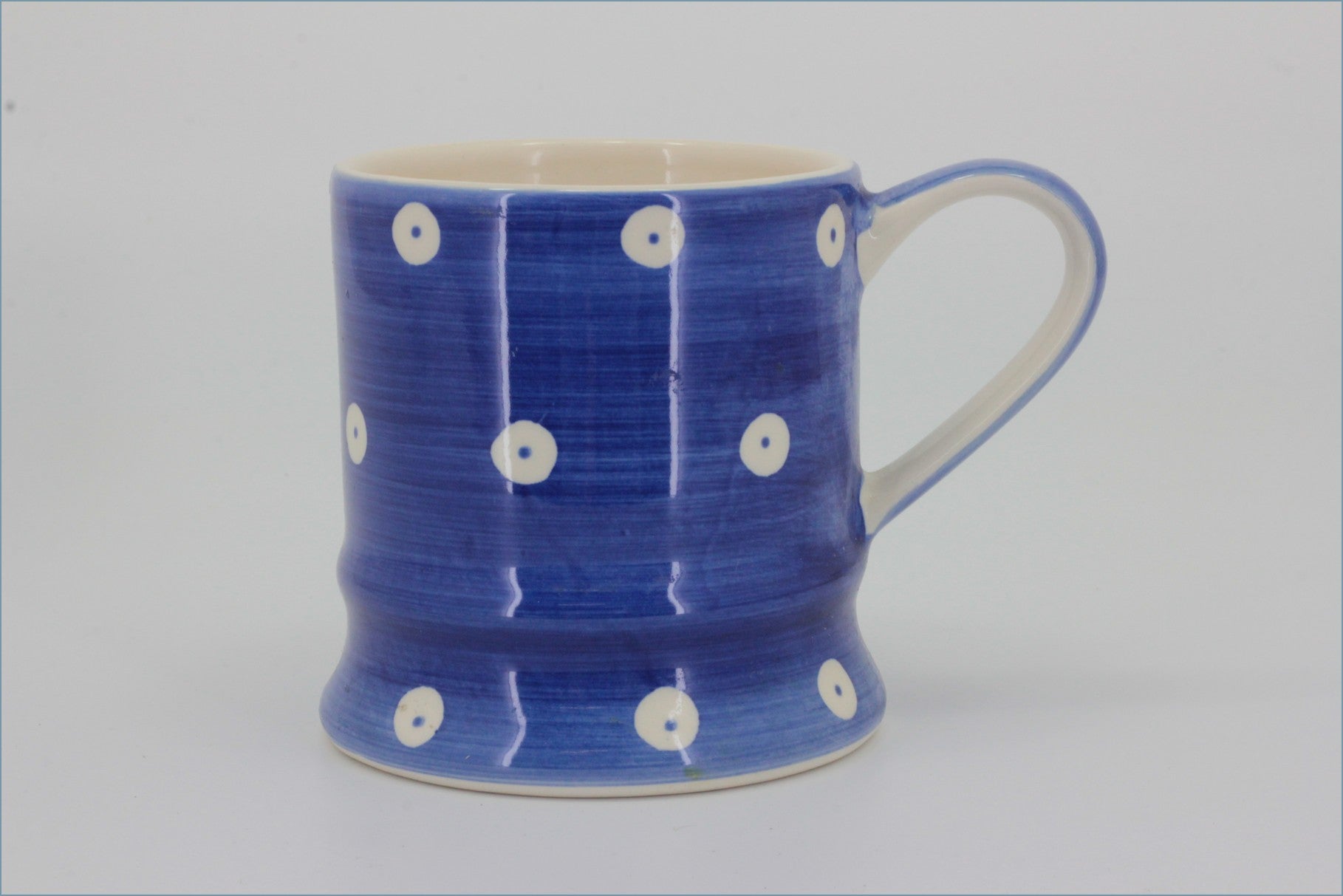 RPW286 - Whittards - Mug (Tea Clipper - Blue With White Spot) 