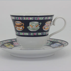 RPW302 - Whittards - Teacup & Saucer (Teacups & Saucers)