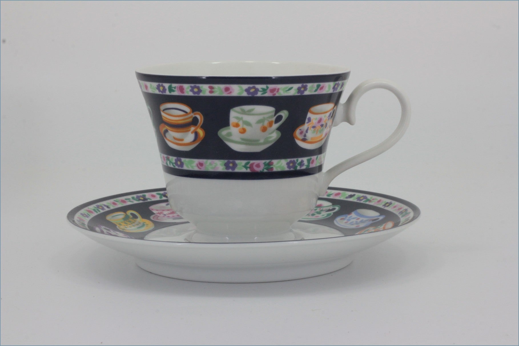 RPW302 - Whittards - Teacup & Saucer (Teacups & Saucers)