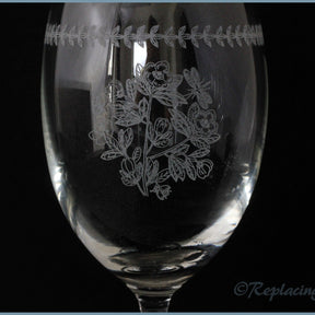 Portmeirion - Botanic Garden - Wine Glass (Flower 2)