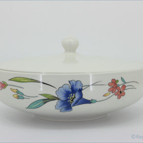 Woods - Alpine Meadow - Lidded Vegetable Dish (Plain Lid) 