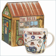 Queens By Churchill - At Your Leisure - The Biker Mug In Giftbox - New