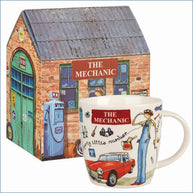 Queens By Churchill - At Your Leisure - The Mechanic Mug In Giftbox - New