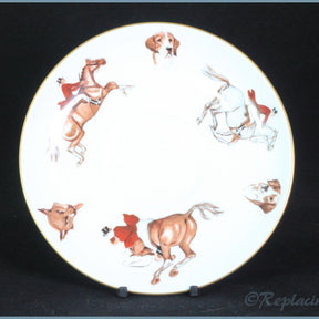 Royal Worcester - VIP - Breakfast Saucer (Hunting)