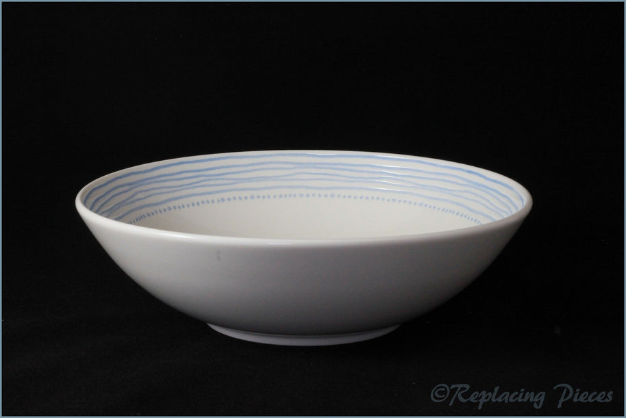 Royal Doulton - Ellen DeGeneres Polar Blue Dots - 7 7/8" Bowl