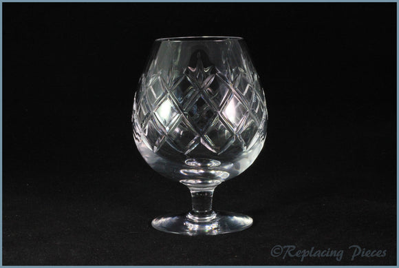 Webb Corbett - Rolleston - Brandy Glass (4 5/8