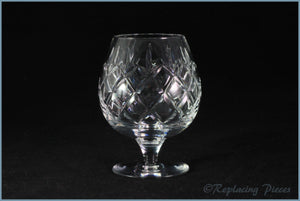 Webb Corbett - Rolleston - Brandy Glass (4 3/8" tall)