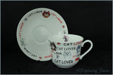 Roy Kirkham - Love My Cat - Breakfast Cup & Saucer