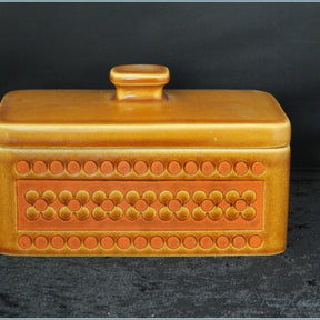 Hornsea - Saffron - Lidded Butter Dish