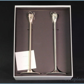 Wedgwood - Vera Wang - Love Knots - Taper Holders