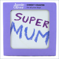 Queens - Jamie Oliver Cheeky Mugs - Super Mum Coaster