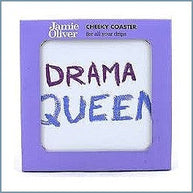 Queens - Jamie Oliver Cheeky Mugs - Drama Queen Coaster