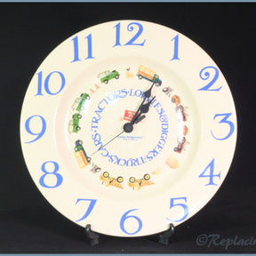 Emma Bridgewater - Men At Work - Wall Clock