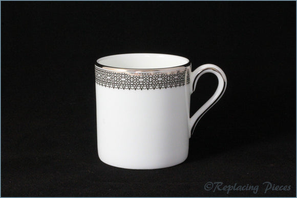 Wedgwood - Vera Lace Platinum - Coffee Can