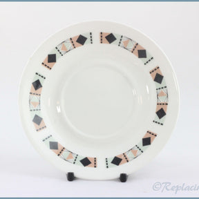 Royal Adderley - Masquerade - Coffee Saucer (Pink)