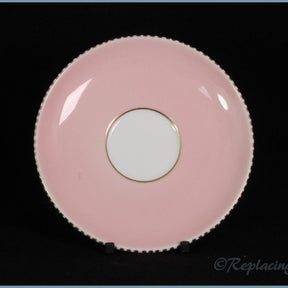 Wedgwood - April - Coffee Saucer (Peach)