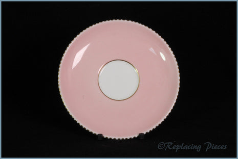Wedgwood - April - Coffee Saucer (Peach)