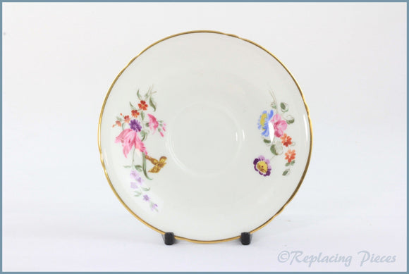 Royal Worcester - Unknown (Flowers) - Coffee Cup Saucer