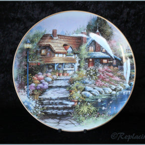 Royal Doulton - The Cottage On Swan Lake
