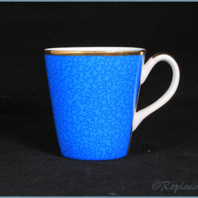 Royal Worcester - Celebration Of HRH 80th Birthday - Coffee Cup (Blue)