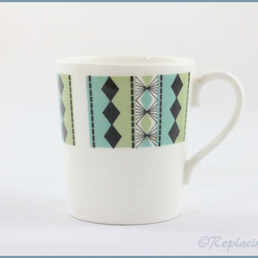 Royal Adderley - Masquerade - Coffee Cup (Green)