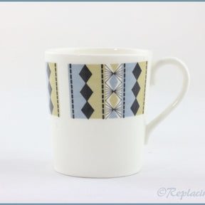 Royal Adderley - Masquerade - Coffee Cup (Grey)